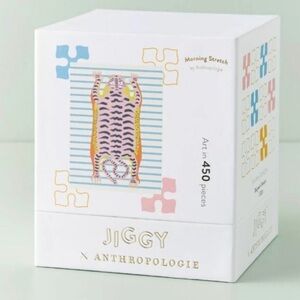 JIGGY x Anthropologie Puzzle Morning Stretch Tiger Sealed New